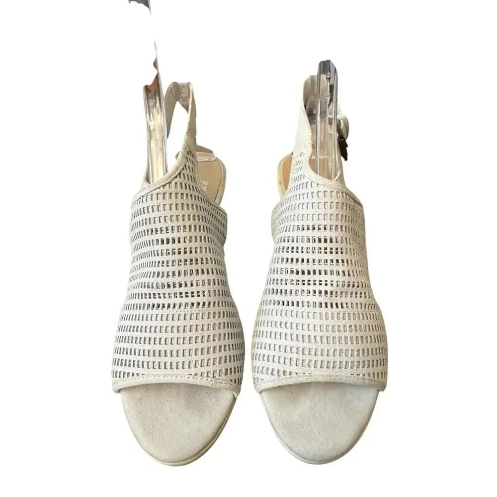 Eileen Fisher Aura Espadrille Wedge Sandal Women size 9.5